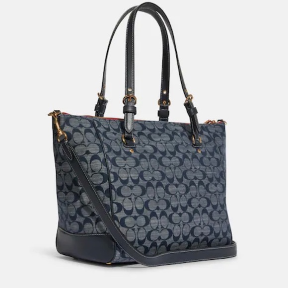 Denim Cleo Carryall - Picture 9 of 10